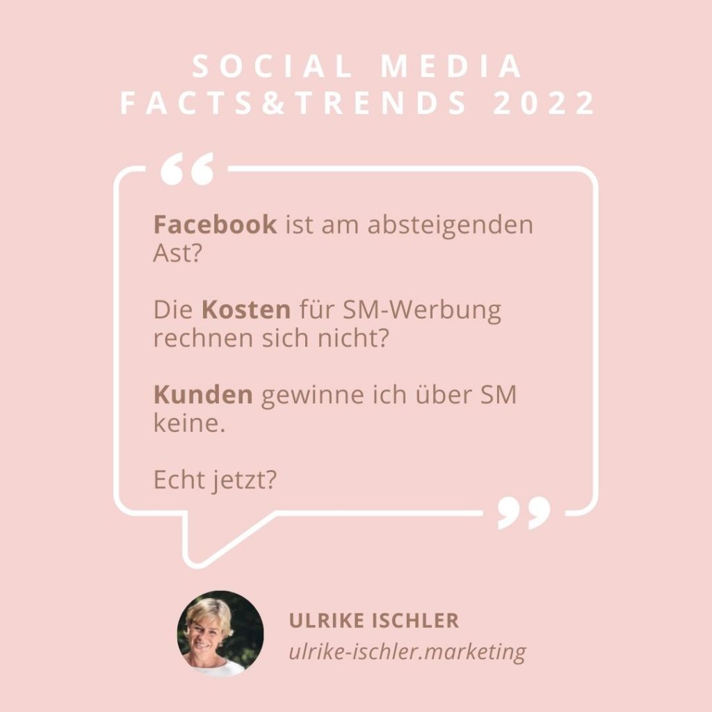 Social Media Fakten 2022