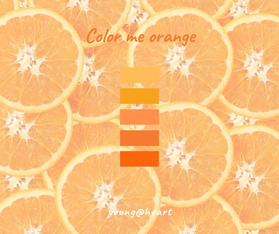 Marketing Farbe Orange